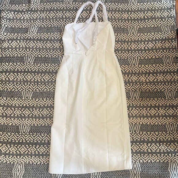 NWT Sachin + Babi x BHLDN Sheath Dress – Ivory – Size 6 - Picture 8 of 8